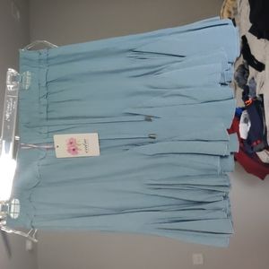 Light blue skirt size medium new with tags